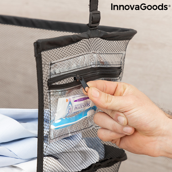 Bärbar och hopfällbar hylla för bagage Sleekbag InnovaGoods - 7