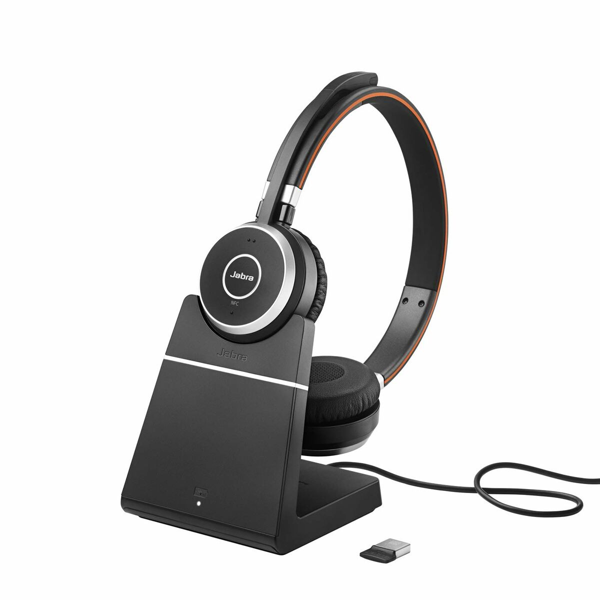 Hörlurar med Mikrofon Jabra 6599-833-499 Svart - 3