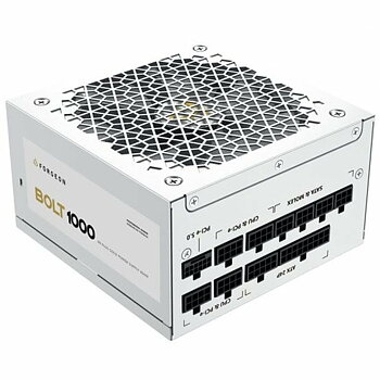 Strömtillförsel Forgeon Bolt 1000 Modulär 1000 W 80 Plus Gold