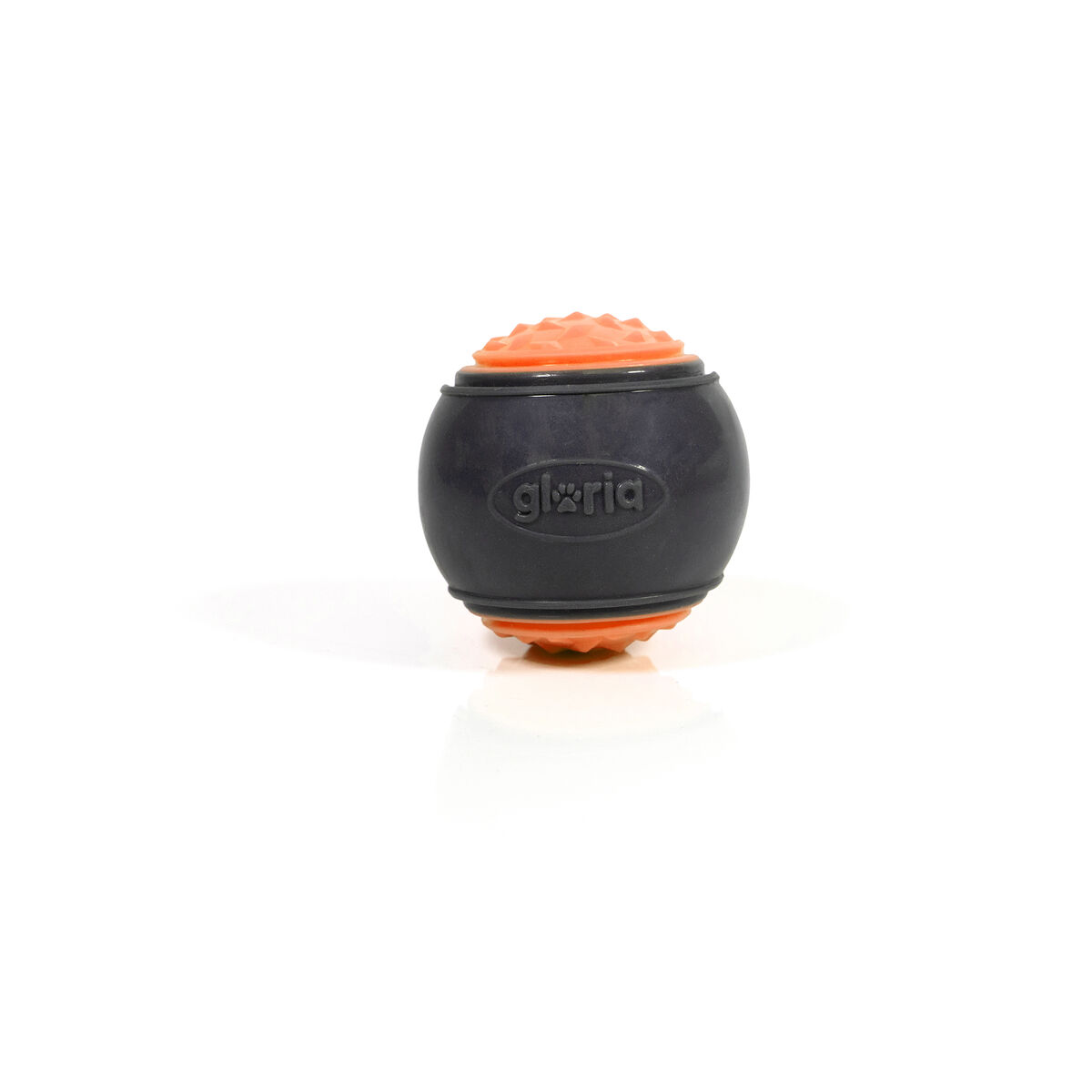Boll till husdjur Gloria PLAY AND RUN Orange TPR M 6,35 cm 2 antal - 4