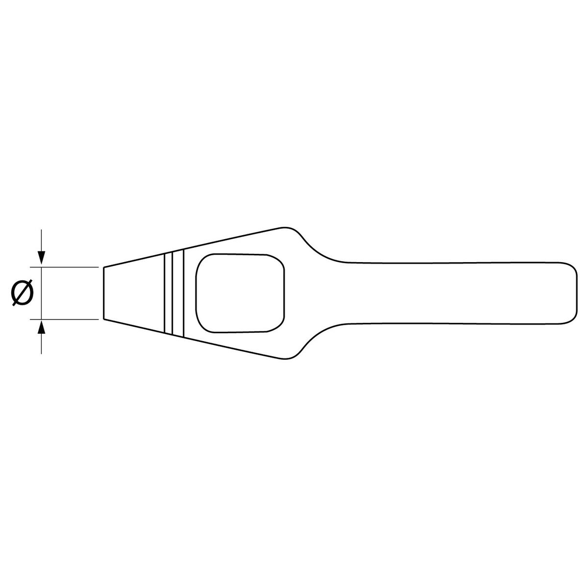 Håltagare Paffrath DIN 7200 A - 3