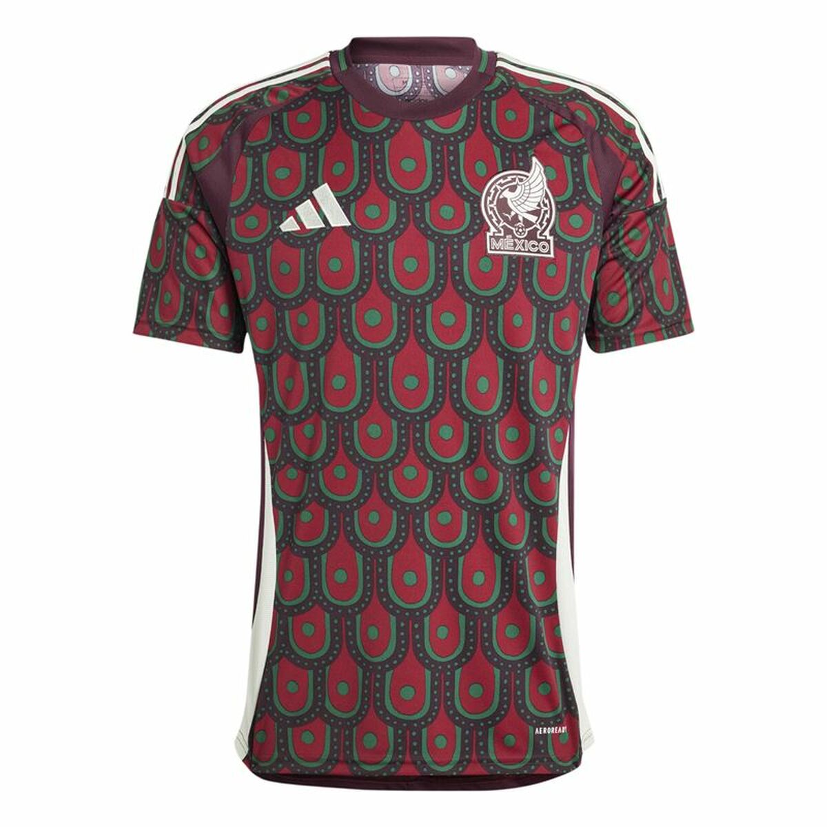Kortärmad fotbollströja för herrar Adidas México 1ªEquipación (S)