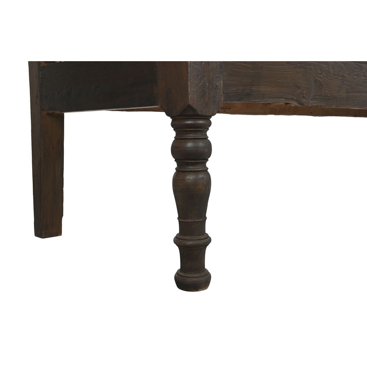 Bänk Home ESPRIT Mörkbrun teakträ 196 x 68 x 82 cm - 5