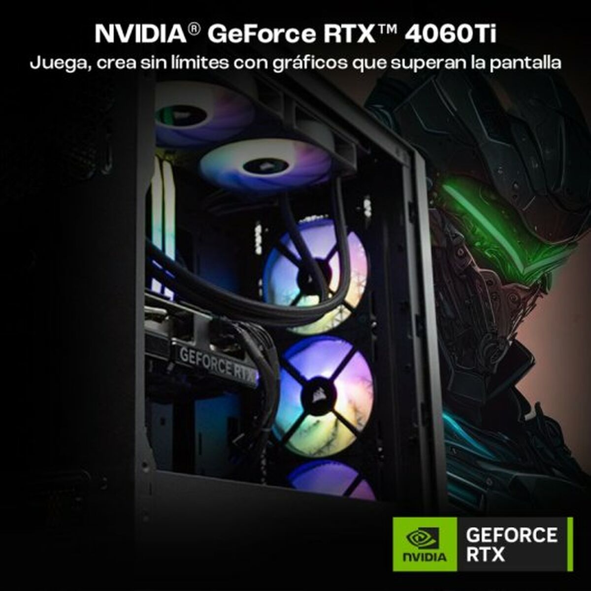 Bordsdator PcCom i5-13600KF 32 GB RAM 1 TB SSD Nvidia Geforce RTX 4060 - 2