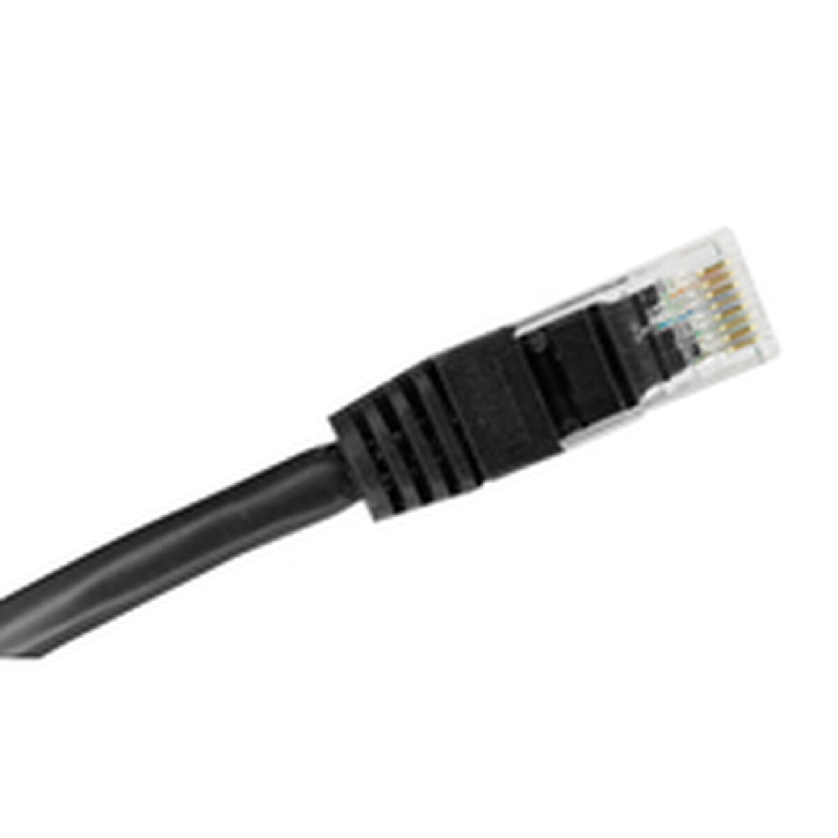 Nätkabel UTP Styv Kategori 6 Alantec KKU6CZA0.5 Svart 50 cm - 4