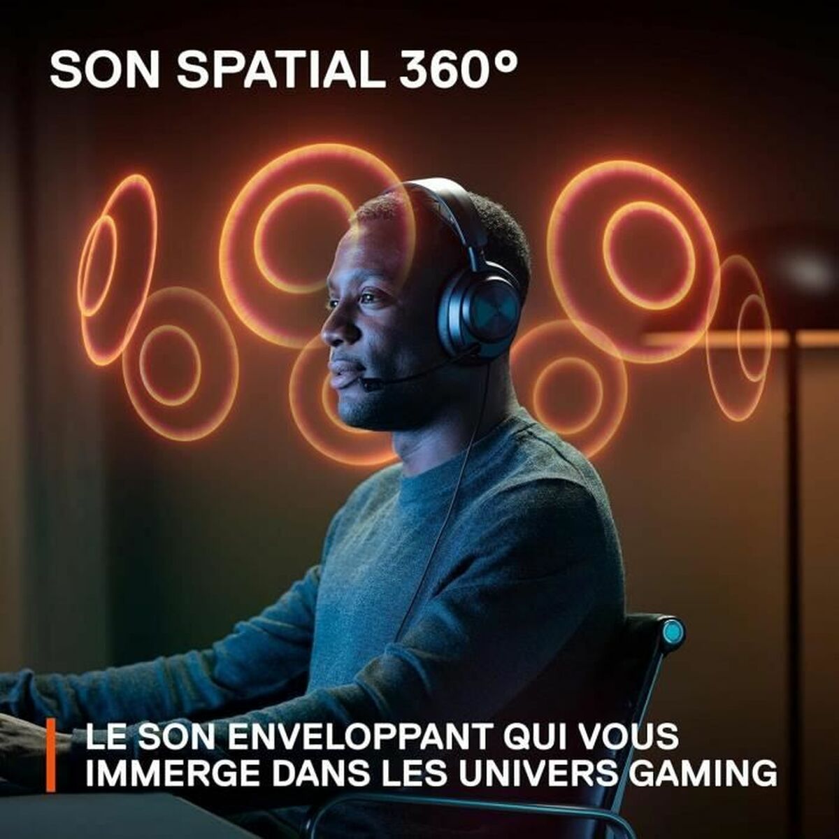 Spelhörlurar med mikrofon SteelSeries Arctis Nova Pro - 6