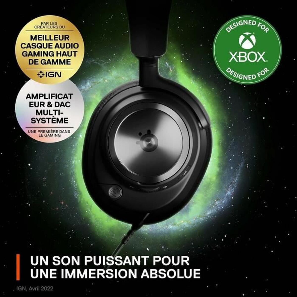 Spelhörlurar med mikrofon SteelSeries Arctis Nova Pro - 5