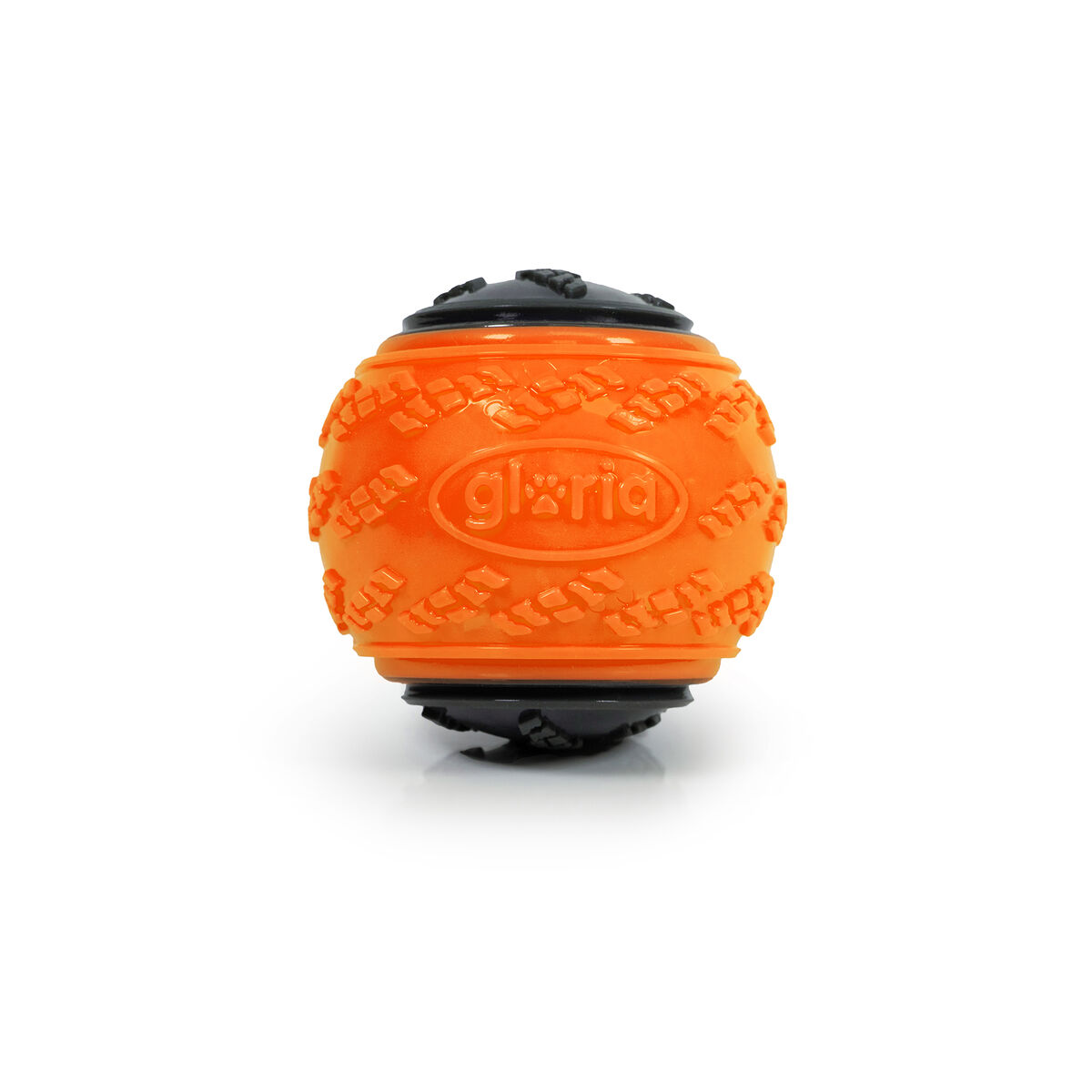 Boll till husdjur Gloria PLAY AND RUN Orange TPR L 8,89 cm - 3