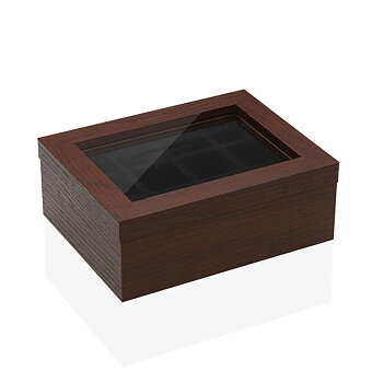 Smyckeskrin Versa Trä 12,7 x 6 x 16,4 cm