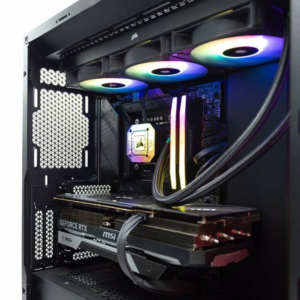 Bordsdator PcCom Intel Core i7-13700KF 32 GB RAM 2 TB SSD Nvidia Geforce RTX 4070 - 8