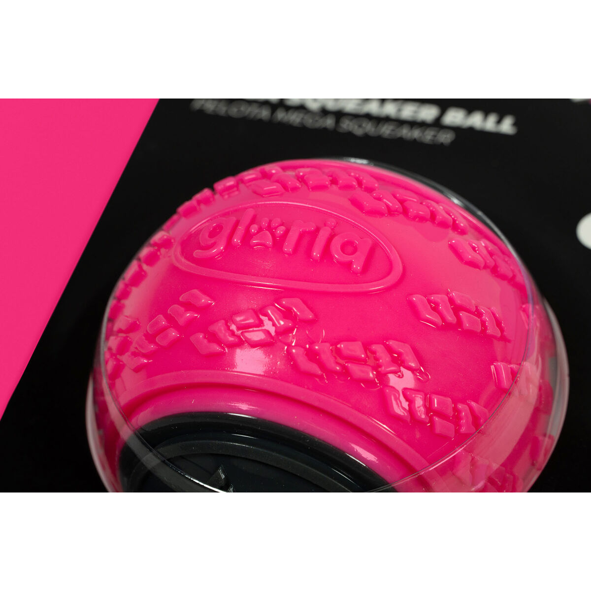 Boll till husdjur Gloria PLAY AND RUN Rosa TPR L 8,89 cm - 4