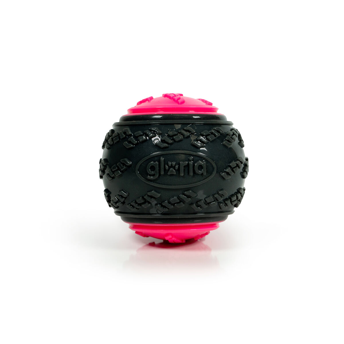 Boll till husdjur Gloria PLAY AND RUN Rosa TPR L 8,89 cm - 3