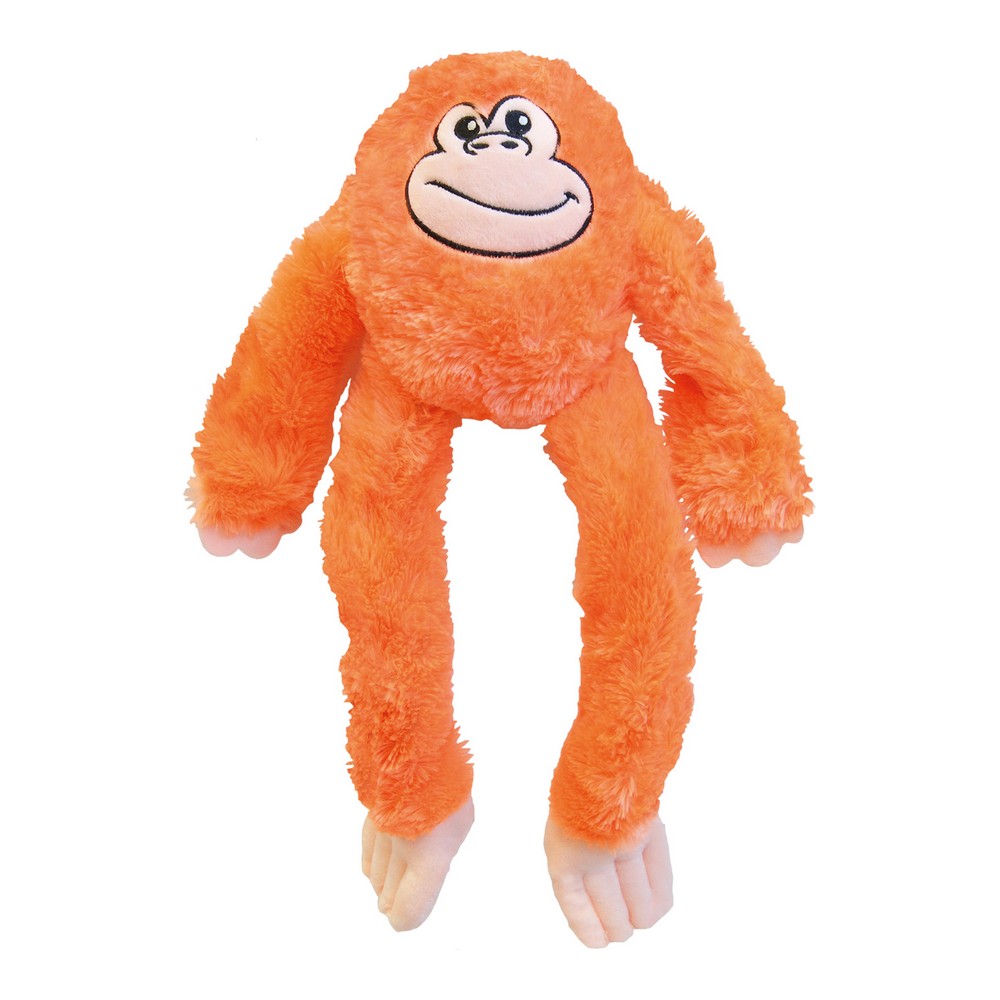 Mjuk leksak för hundar Gloria Kikazaru 11 x 44 x 45 cm Apa Orange - 2