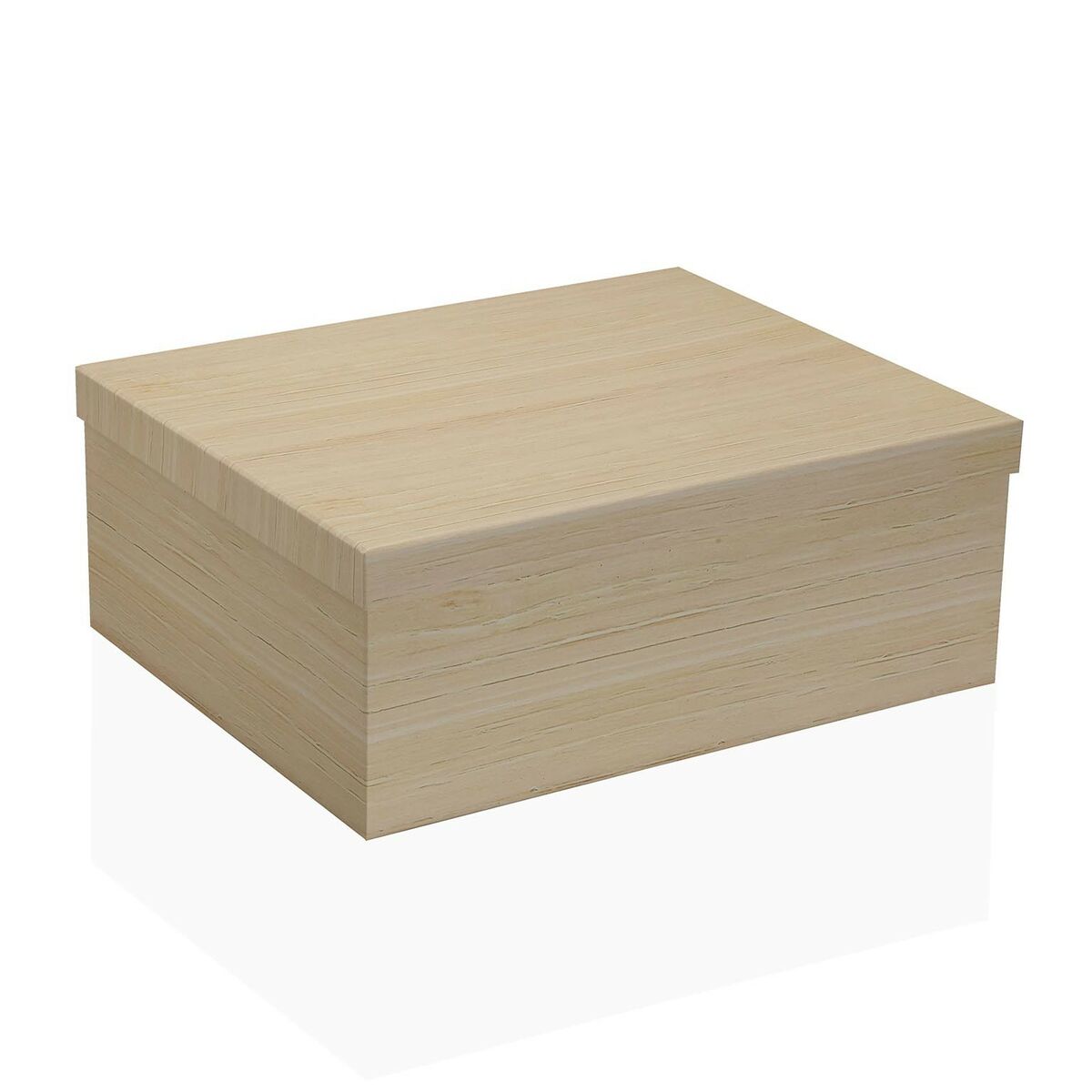 Set med stapelbara förvaringslådor Versa Trä Papp 15 Delar 35 x 16,5 x 43 cm - 2