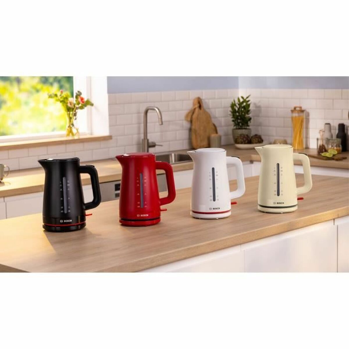 Vattenkokare BOSCH TWK3M123 Svart 2400 W 1,7 L (1 antal) - 7