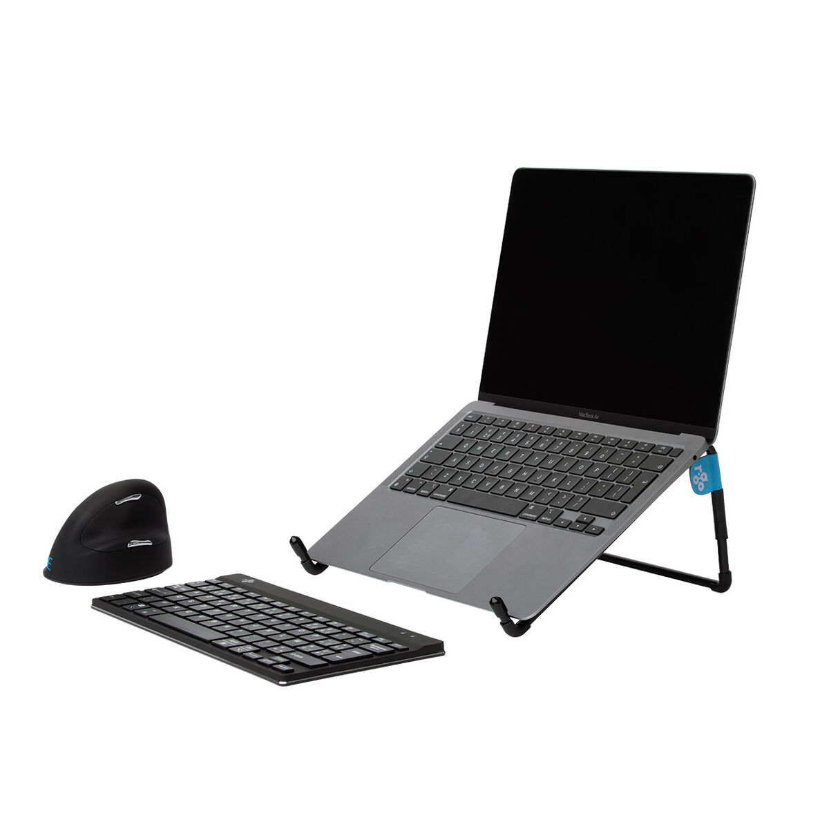 Laptopstöd R-Go RGOSC015BL Stål - 4