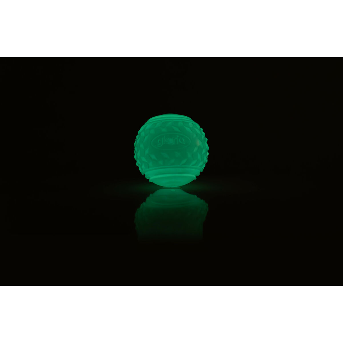 Boll till husdjur Gloria PLAY AND RUN Gul TPR 6,35 cm - 3
