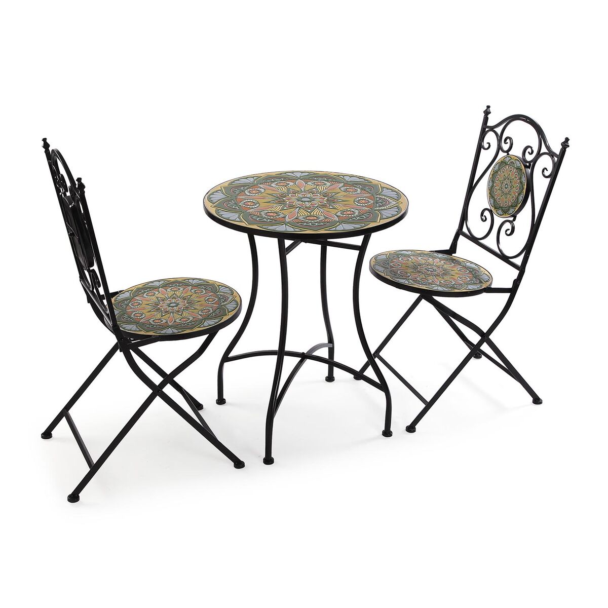 Bordsgrupp med 2 stolar Versa Italo 60 x 71 x 60 cm