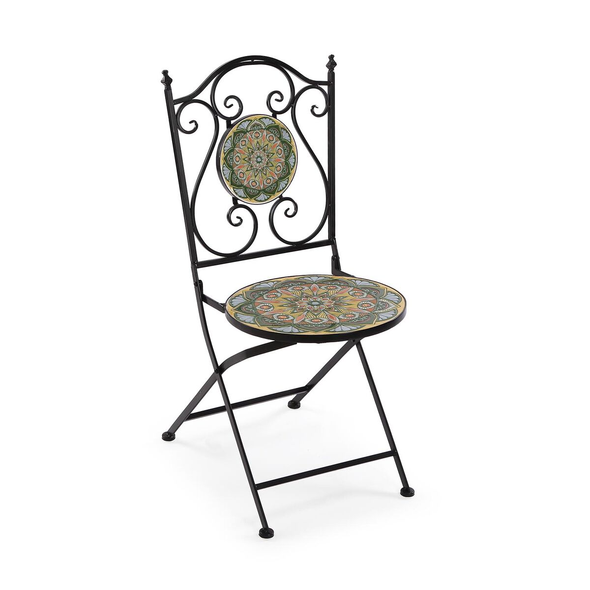 Bordsgrupp med 2 stolar Versa Italo 60 x 71 x 60 cm - 5