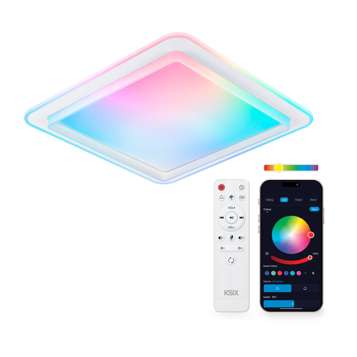 Infälld taklampa med LED KSIX Celeste (3000k - 6500k) - 3