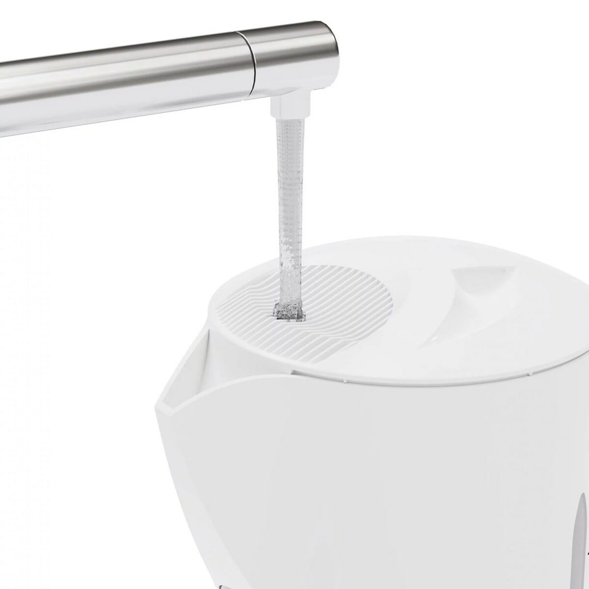 Vattenkokare SMAPP 442.1 Vit Silvrig Rostfritt stål 2200 W 1,7 L - 3