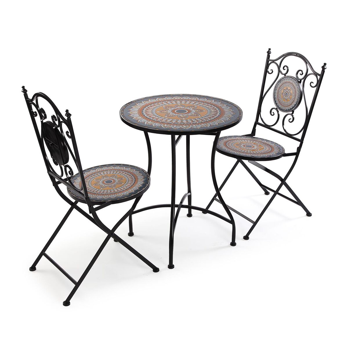Bordsgrupp med 2 stolar Versa Creta 60 x 71 x 60 cm