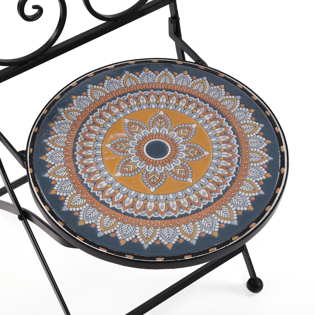 Bordsgrupp med 2 stolar Versa Creta 60 x 71 x 60 cm - 6