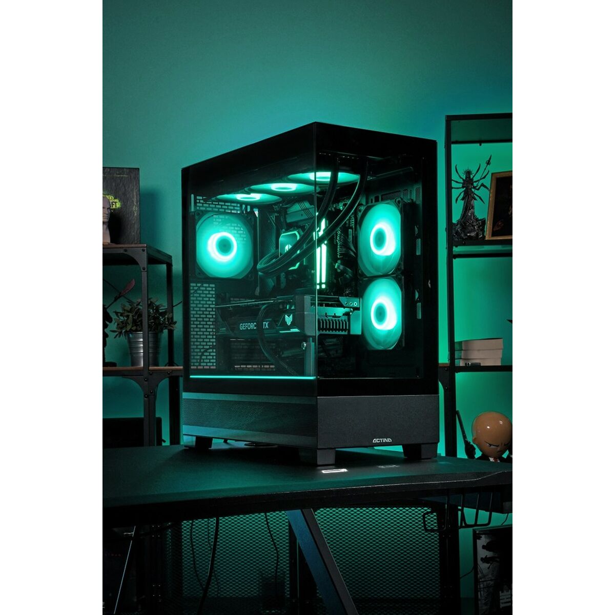 Bordsdator Actina KOMACNGIP0300 32 GB RAM 32 GB 2 TB SSD RTX 5080 AMD Ryzen 7 9800X3D - 3