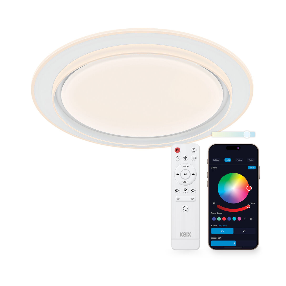 Infälld taklampa med LED KSIX Sfera (3000k - 6500k) - 2