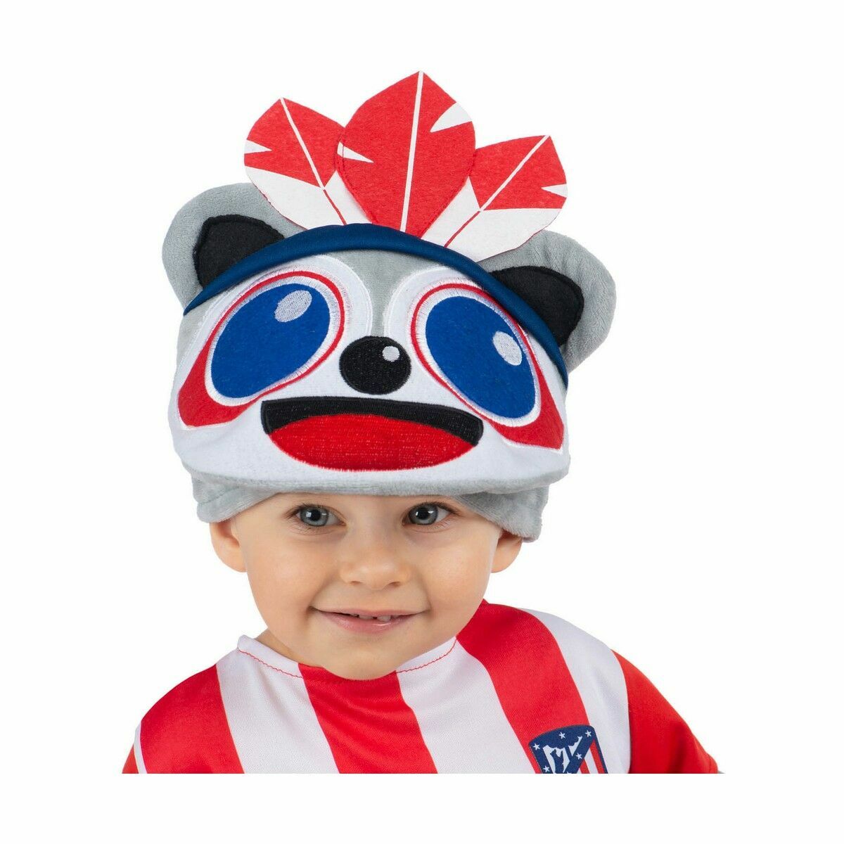 Hatt My Other Me Röd Atlético de Madrid One size Maskeraddräkt bebis - 3