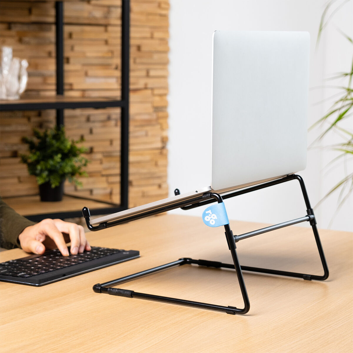 Laptopstöd R-Go RGOSC020BL Stål - 2