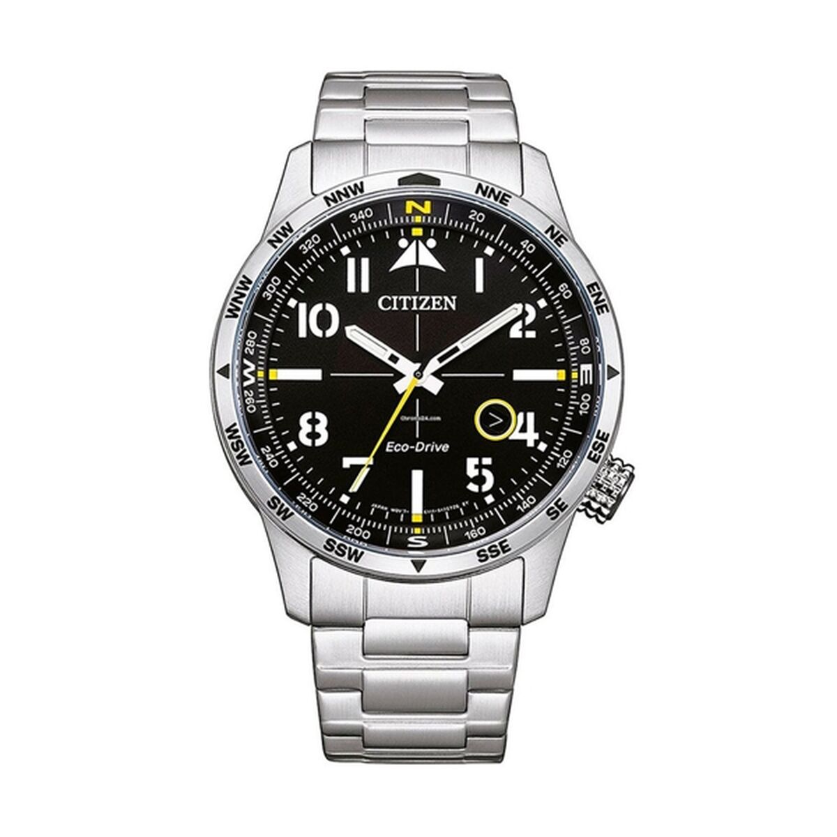 Herrklocka Citizen BM7550-87E Svart Silvrig