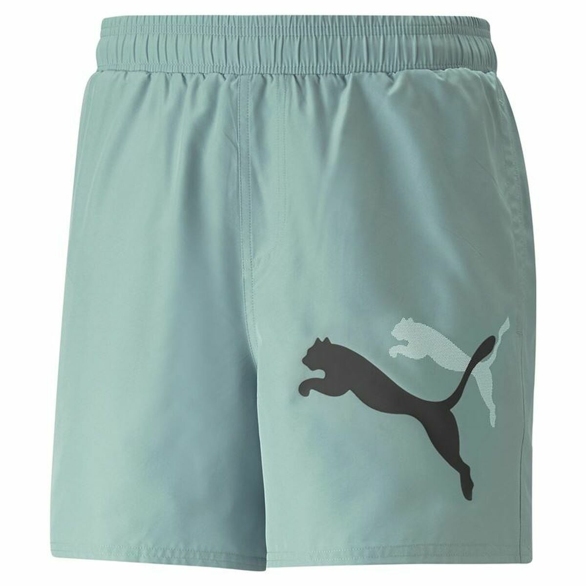 Sportshorts för män Puma Ess+ Logo Power Cat For All Time Aquamarine Blå Grön - 2