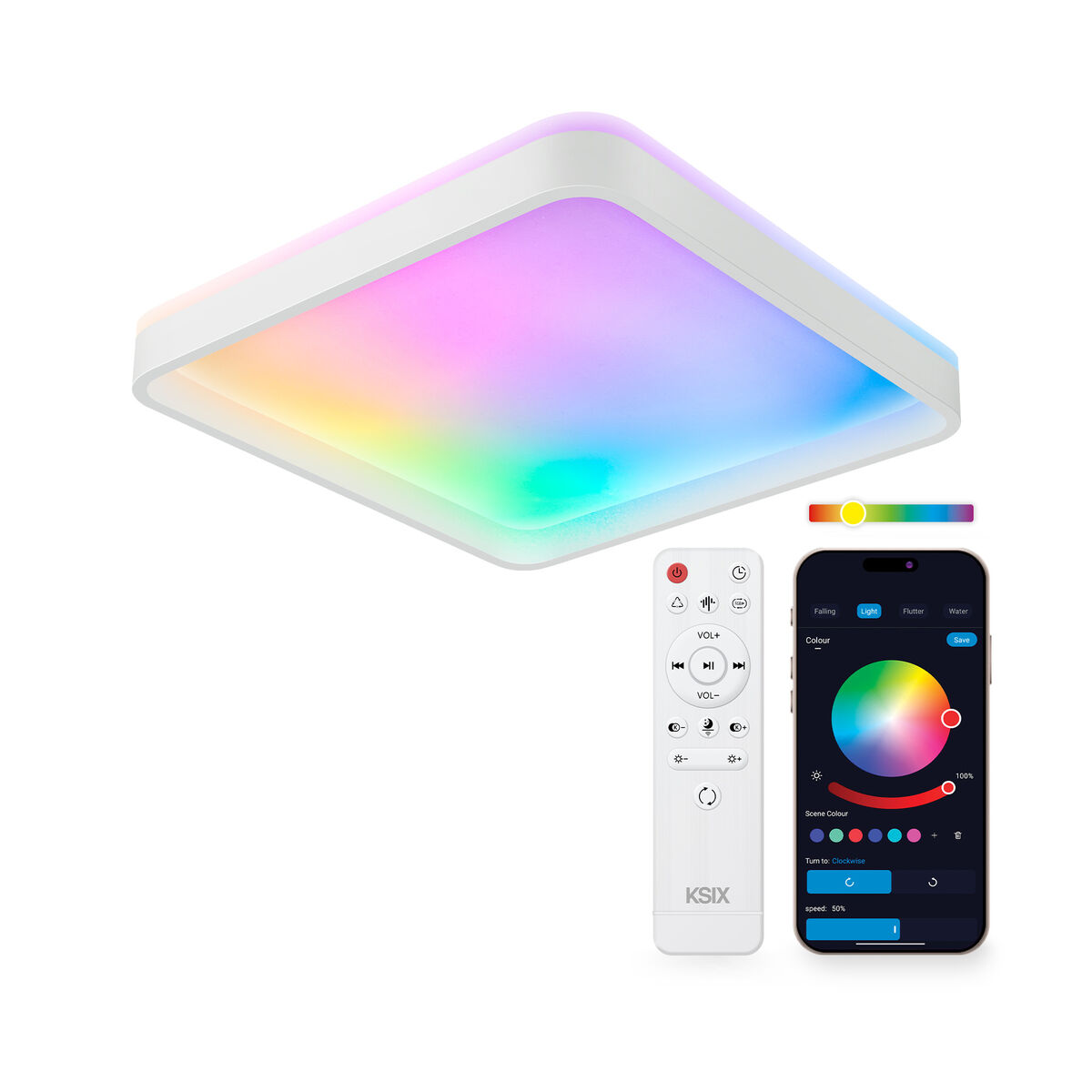 Infälld taklampa med LED KSIX Stellar Plus (3000k - 6500k) - 3