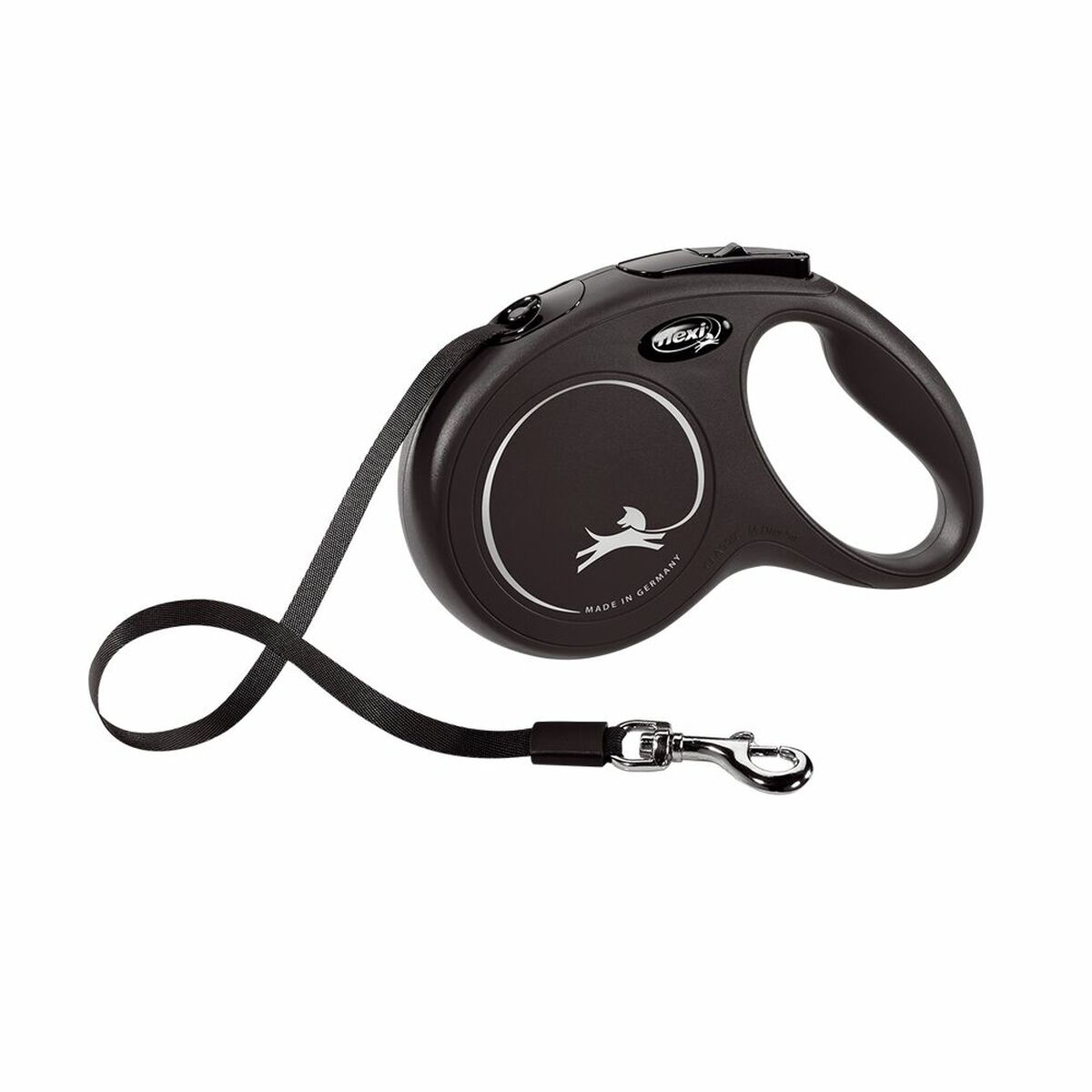 DoHundkoppel Flexi New Classic 5m Svart Storlek M - 2