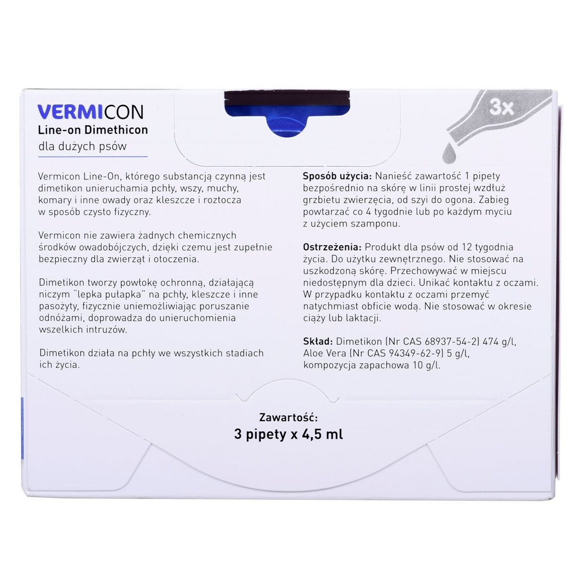 Mot parasiter Beaphar VERMIcon Line-on Dog L Mot parasiter - 3