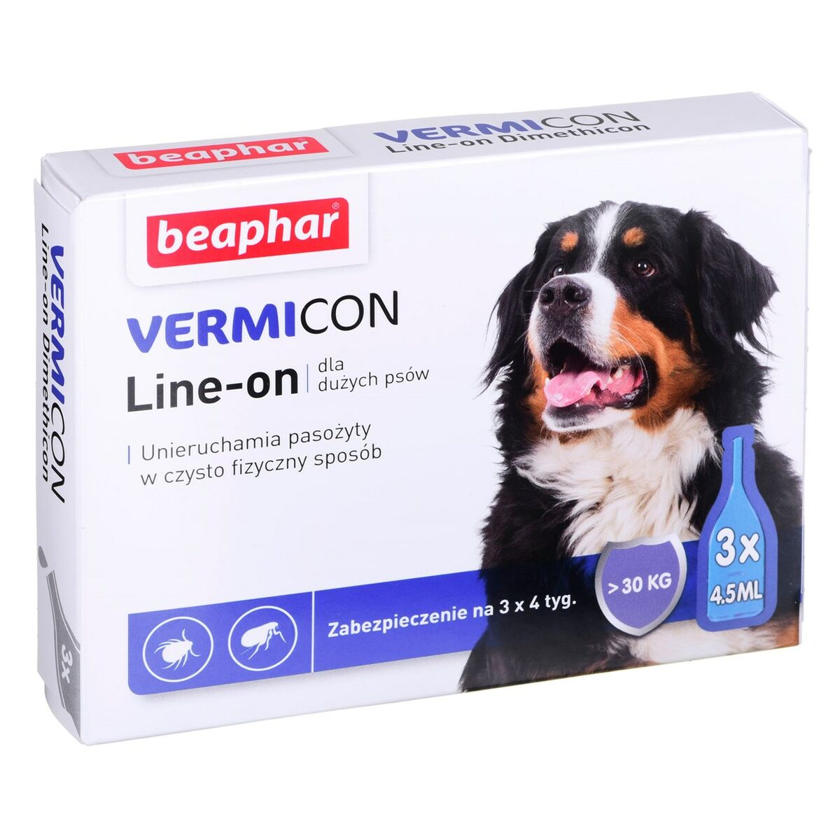 Mot parasiter Beaphar VERMIcon Line-on Dog L Mot parasiter - 2