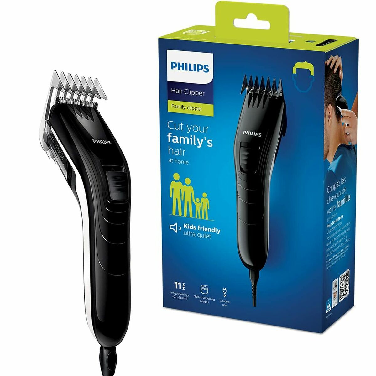 Hårtrimmer/ Rakapparat Philips QC5115/15 - 2