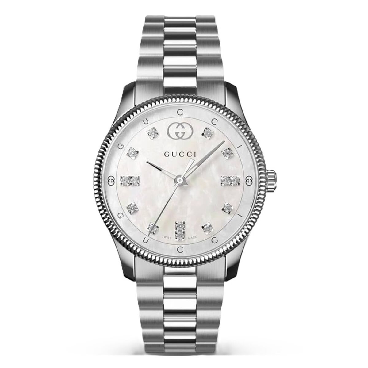 Damklocka Gucci YA1265064 Silvrig