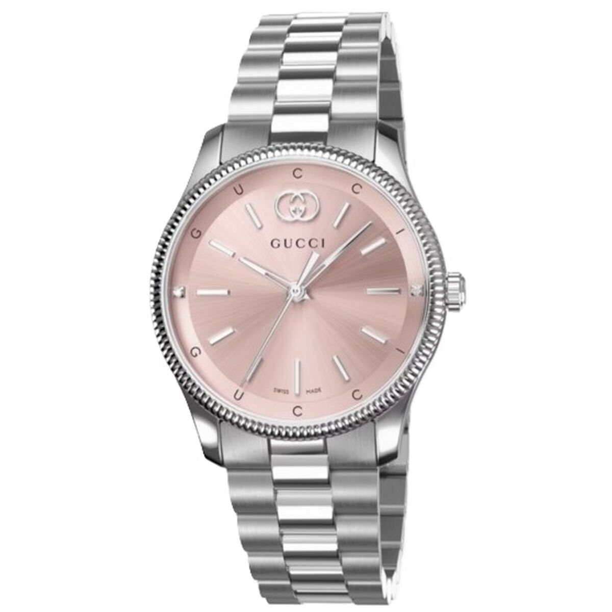 Damklocka Gucci YA1265062 Silvrig