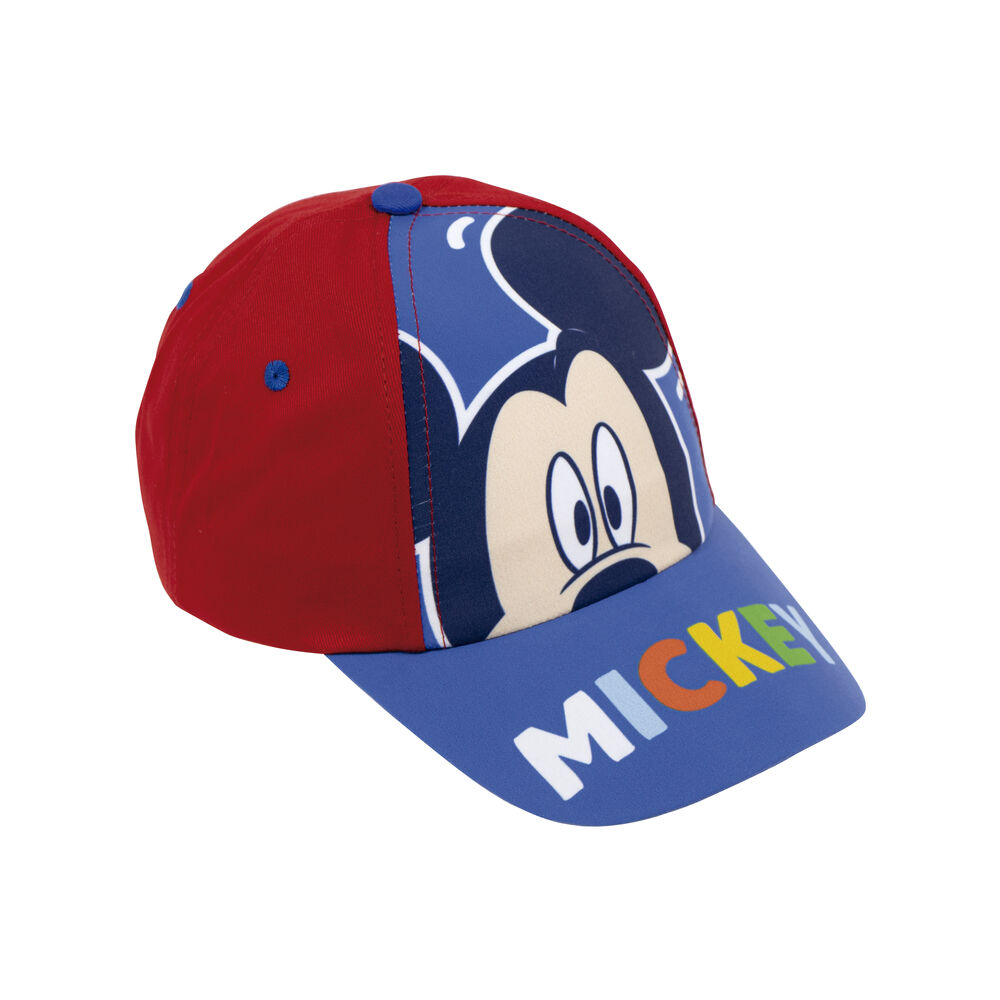Barnkeps Mickey Mouse Happy smiles Blå Röd (48-51 cm)