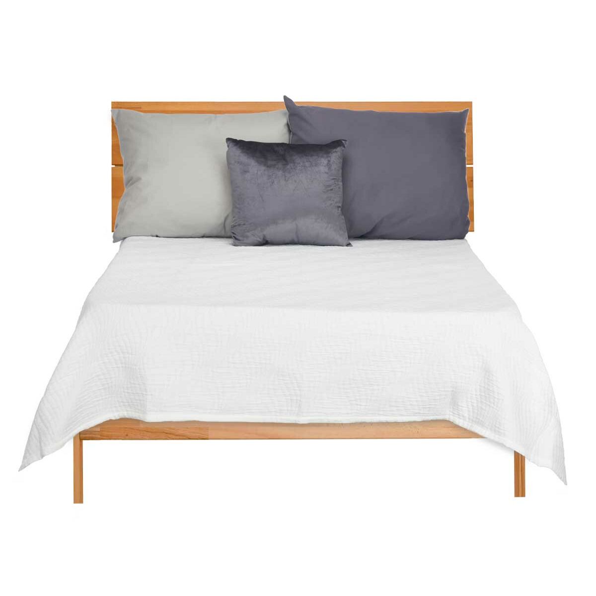 Sängöverdrag 240 x 260 cm Vit (4 antal) - 4