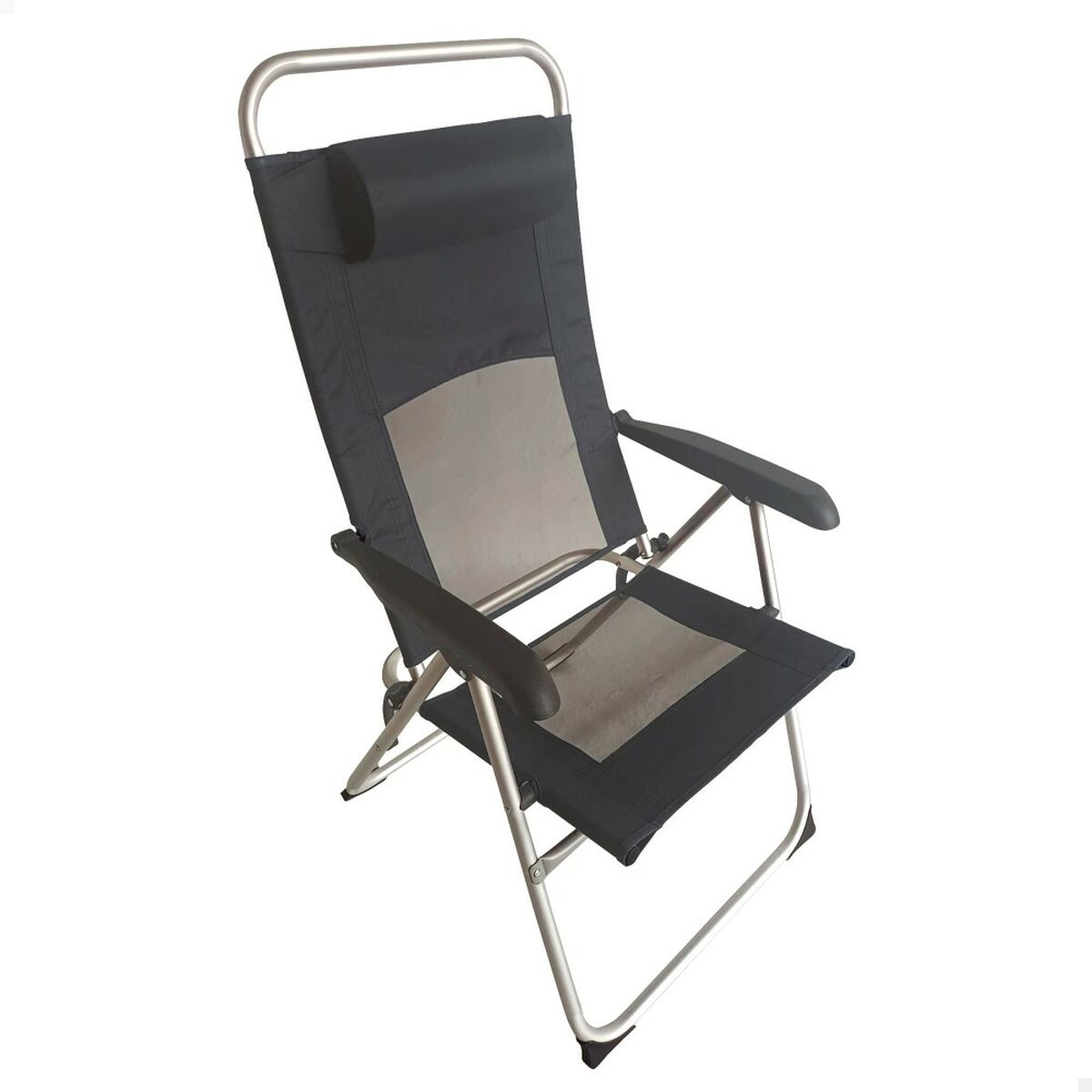 Fällbar stol med nackstöd Aktive 48 x 114 x 63 cm - 2