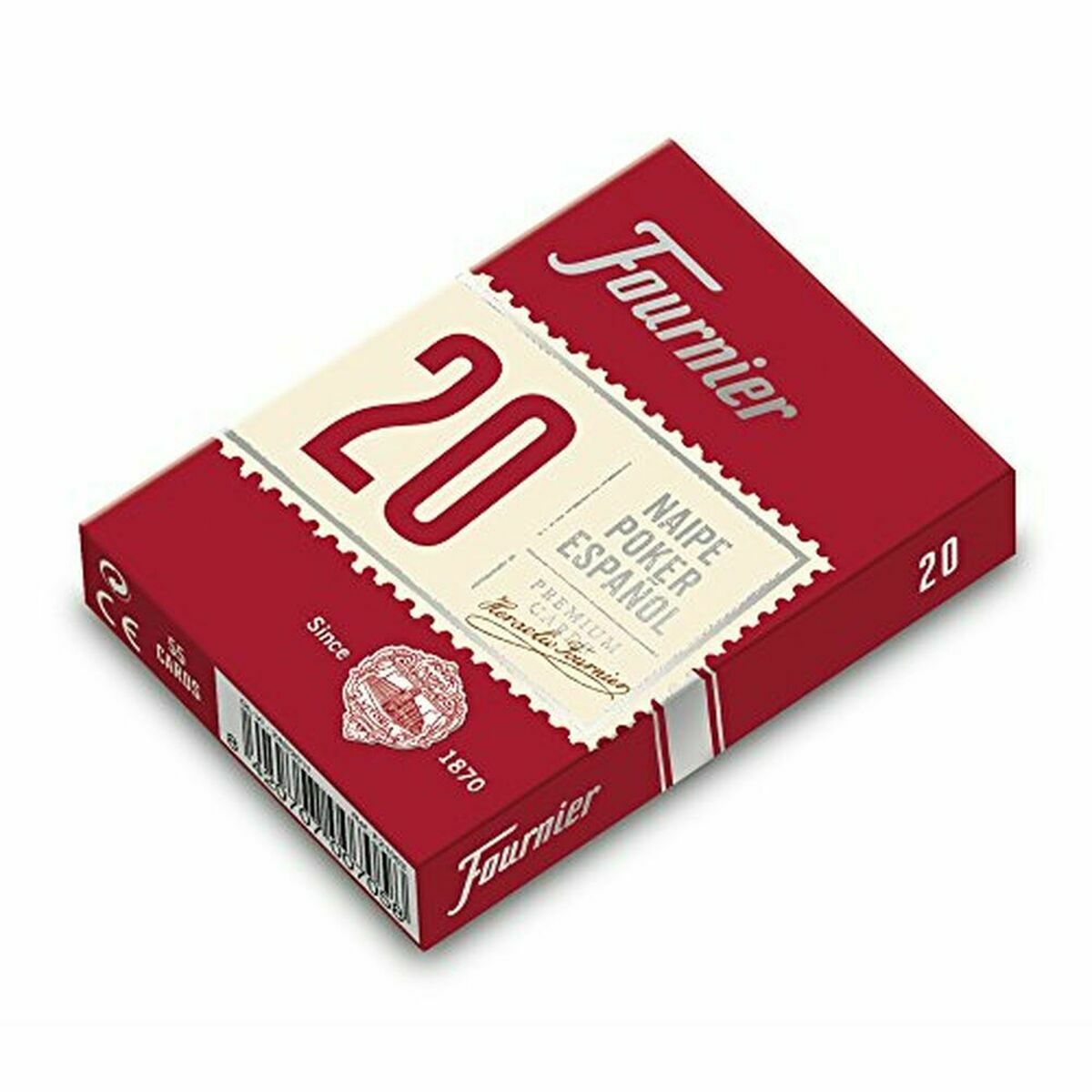 Paket med pokerkort (55 kort) Fournier Nº20 - 2