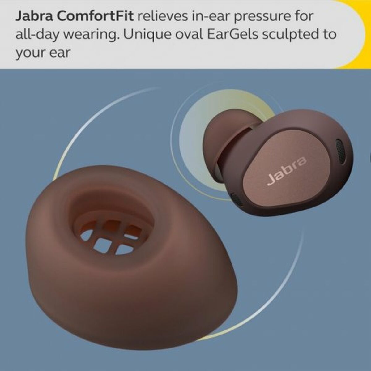 Hörlurar med Mikrofon Jabra Brun - 5