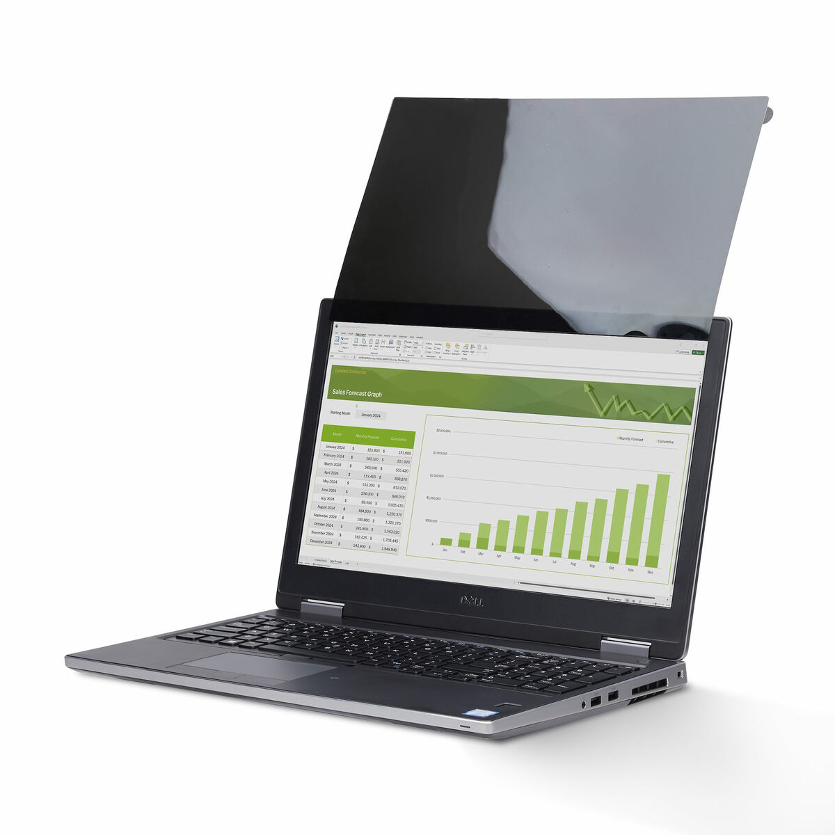 Laptopstöd Startech 125TF-PRIVACY-SCREEN Plast - 4