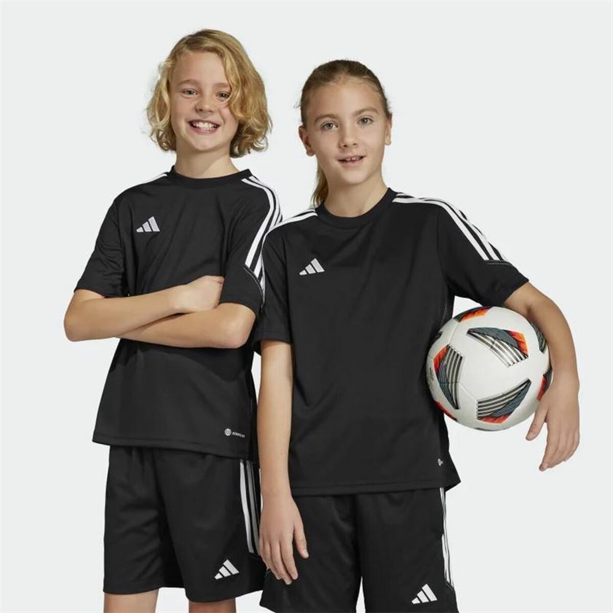 Fotbollströja Adidas Tiro23 Svart - 3