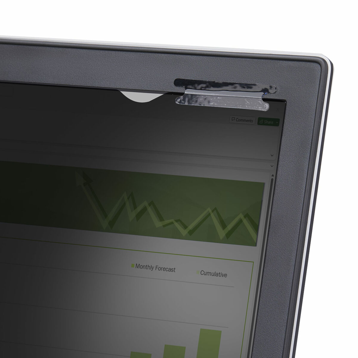 Laptopstöd Startech 156LT-PRIVACY-SCREEN Plast - 2