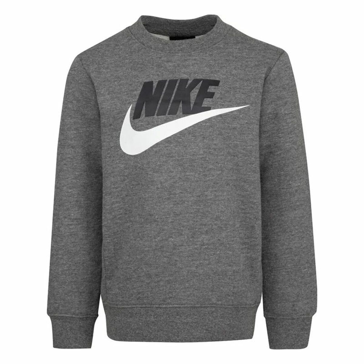 Tröja utan huva Barn Nike Grå