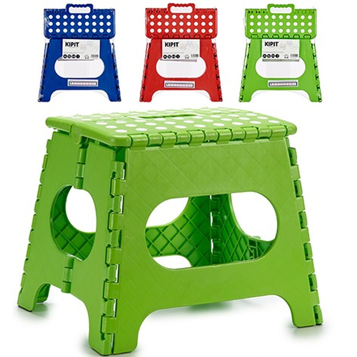 Fällbar pall Kipit CH44166-1 Plast 33 x 26 x 27 cm (6 antal) - 2